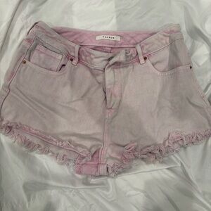 PacSun Light Pink Jean Shorts used denim size 28